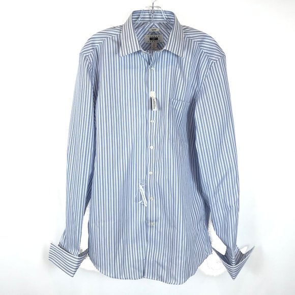Nwt Joseph Abboud French Cuff Striped 